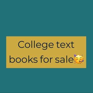 College text books